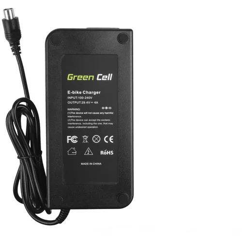 Green cell Polnilec za električna kolesa, 24V / 29.4V / 4.0A / priključek RCA