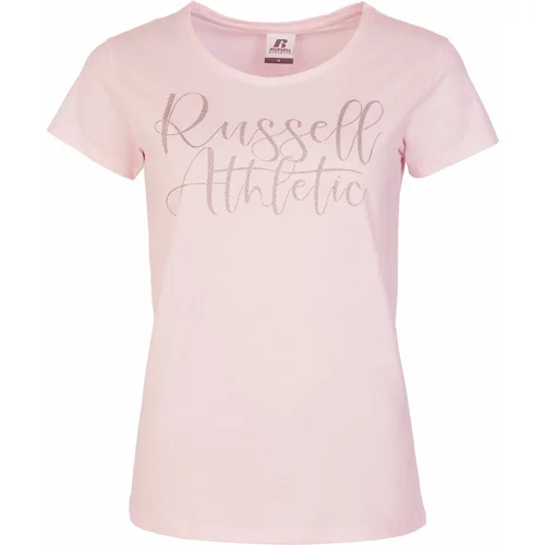 Russell Athletic CREWNECK WOMEN T-SHIRT Ženska majica, ružičasta, veličina