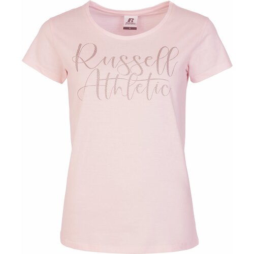 Russell Athletic scripted s/s crewneck tee shirt, ženska majica, pink A21091 Slike