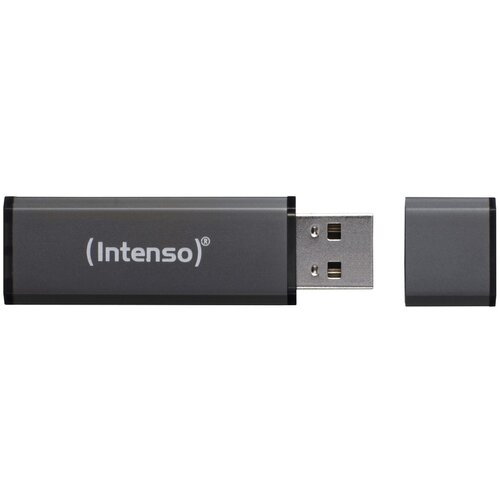 Intenso USB-ključ Alu Line, 16GB, antracitne boje, USB 2.0 3521471 Slike