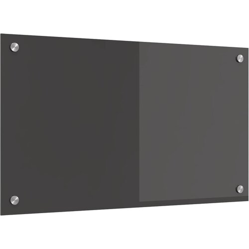  Kuhinjski zid Tamno siva 70 x 40 cm Staklo otporno na udarce Cijene