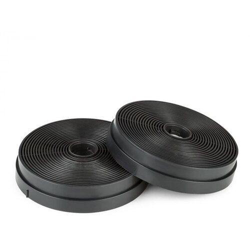 Klarstein Filter z aktivnim ogljem za kuhinjsko napo Skyfall Smart, 17,5 x 3,5 cm (&amp;Oslash; x V), črn Slike