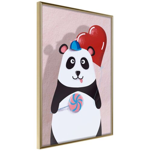  Poster - Happy Panda 40x60 Slike