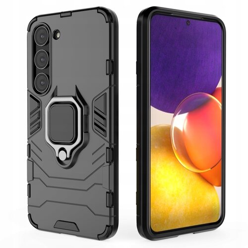 HURTEL RING ARMOR ETUI CASE OBUDOWA POKROWIEC FUTERAŁ DO SAMSUNG GALAXY S23 CZARNE, (21896673) Cene