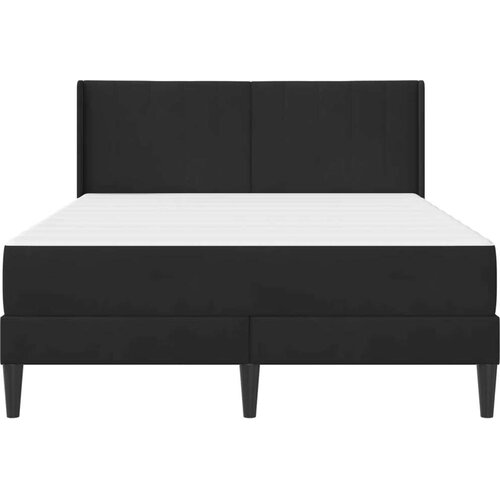  Okvir kreveta s madracem s uzglavljem 2 pcs Crna Bar&amp;scaron;un - Crna 160 x 200 cm Slike