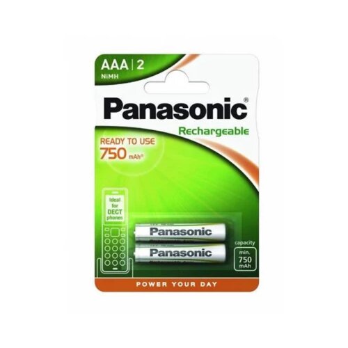 Panasonic baterije HHR-4MVE/2BD - 2×AAA punjive 750mAh Cene