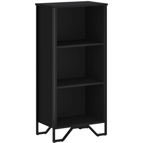 Maison Chic Knjižna omara - Knjižni regal črna 50x31x106 cm inženirski les, (21726095) Cene
