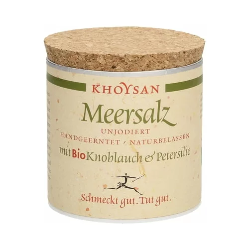 Khoysan Meersalz Morska sol s česnom in peteršiljem