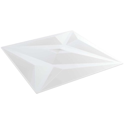  Zidne panele 12 pcs Bijela zvijezda 50 x 50 cm XPS pjena - Bijela zvijezda 48 Cene