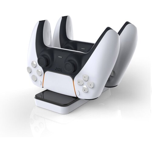Docking station DOBE drzac sa USB punjačem za 2 PS5 kontrolera TP5-0504 crno-beli Cene