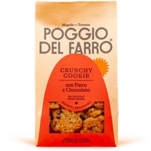 POGGIO DEL FARRO Keksi crunchy s pirom i komadi&Auml;ima tamne &Auml;okolade 200 g Cijene