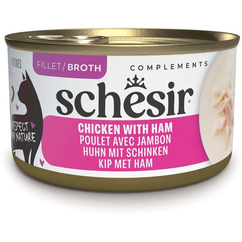 Schesir Complements u temeljcu 12 x 70 g - Piletina sa &amp;scaron;unkom Slike