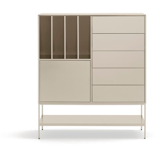 Teulat Kremno bela omarica 120x140x45 cm Platt – Cene