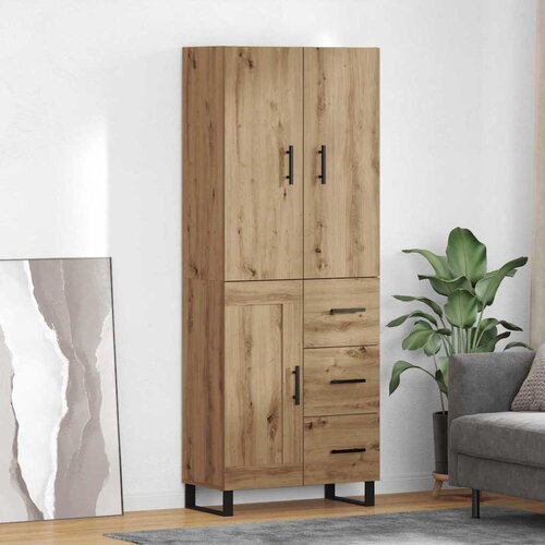  Highboard 2 kom. Umjetnički hrast 69,5 x 34 x 180 cm Cene