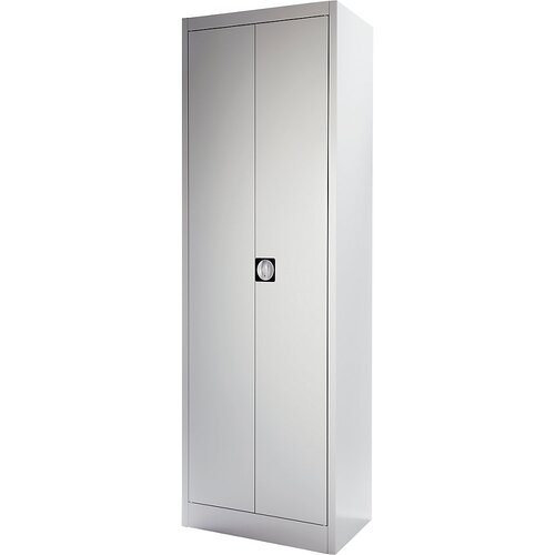 mauser Omara za velike obremenitve, s krilnimi vrati, VxŠ 1950 x 600 mm, globina 420 mm, svetlo sive barve Cene