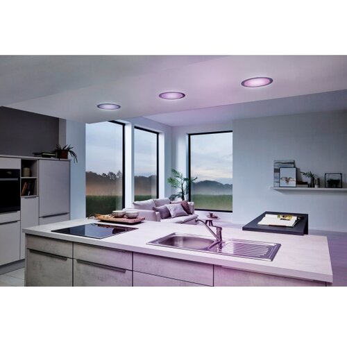 Eglo 33317 - led rgbw prigu&amp;scaron;iva ugradna plafonska svetiljka fueva-c LED/15,6W/230V pr.22,5 cm Slike
