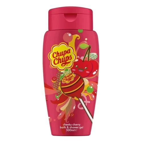 Chupa Chups Gel za tuširanje dječiji 300ml strawberry