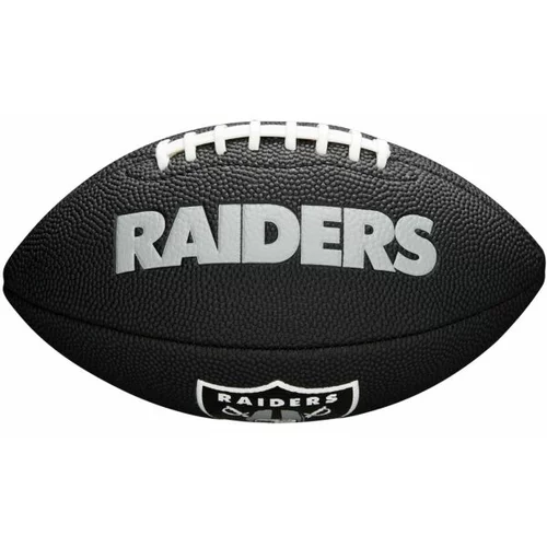Wilson MINI NFL TEAM SOFT TOUCH FB BL LV Mini lopta za američki nogomet, crna, veličina