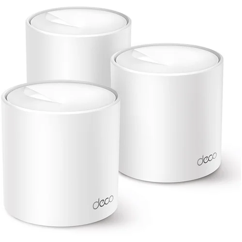 Tp-link Razstavljen (odprta embalaža) - Deco X10 (3-pack) AX1500 Whole Home Mesh WiFi6 brezžični usmerjevalnik - router / dostopna točka-AP, (21628945)