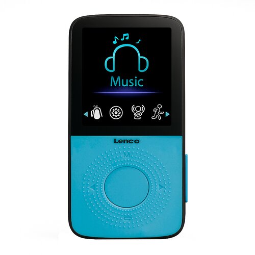 Oem Lenco, &Scaron;portni MP3 predvajalnik 4GB s pedometrom, 1,8-palčnim TFT zaslonom in snemalnikom glasu, Črna / Modra, (5000214629) Cene
