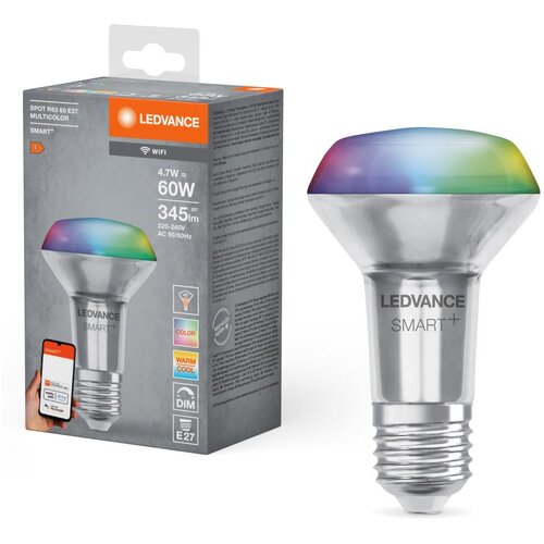  LED RGBW prigu&amp;scaron;iva sijalica R63 SMART+ E27/4,7W/230V 2700-6500K Wi-Fi -Ledvance Slike