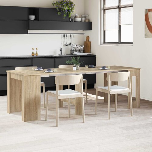  Blagovaonski stol 240 x 85 x 75 cm Konstruirano drvo Cijene