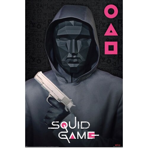 Grupo PLAKAT EL JUEGO DEL CALAMAR MASK MAN, (20837116) Cene