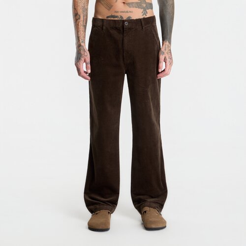 Calvin Klein Hlače 90S Straight Corduro Kostanjeva Cene