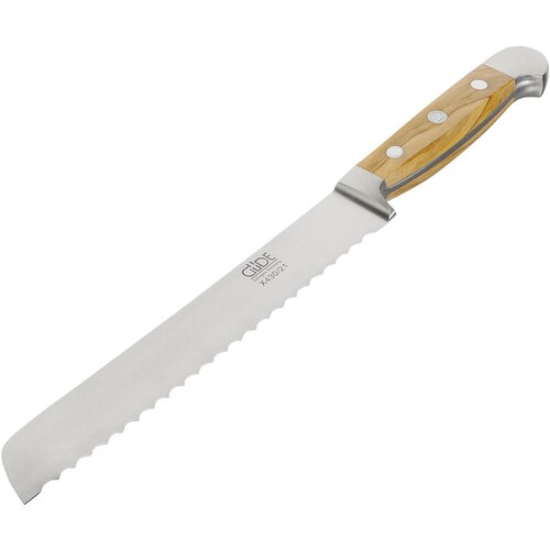 GÜDE Alpha bread knife 21 cm Olive Wood Cijene