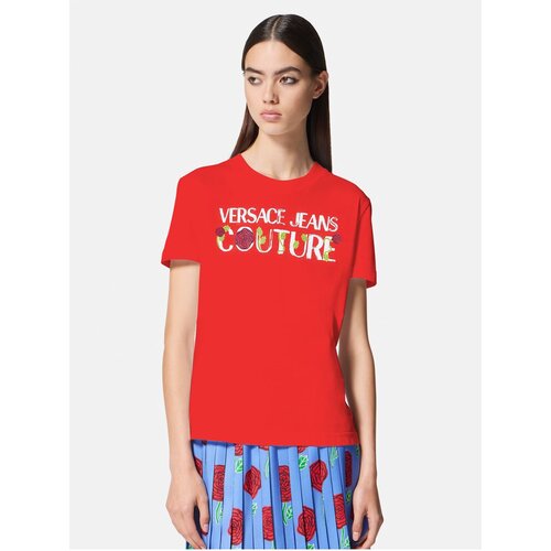 Versace Jeans Couture Red Women&amp;#039;s T-Shirt - Women Slike