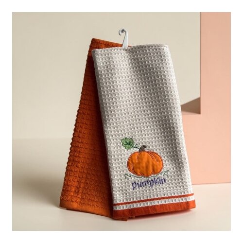  Set kuhinjskih krpa 40x60cm Wafle - Pumpkin ( VLK000109-pumpkin ) Slike