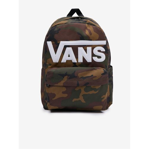 Vans Khaki Men's Camo Backpack Old Skool Drop - Men Slike