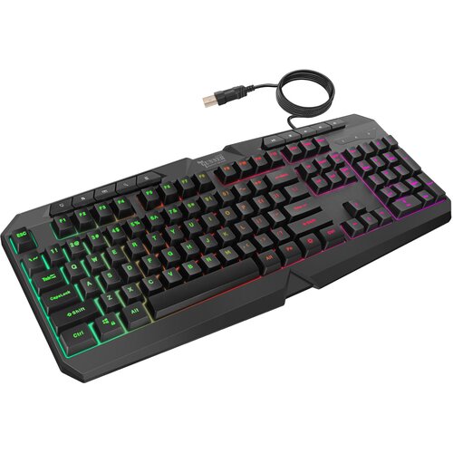 Oem tipkovnica GAMING GUNNER, osvjetnjenje RGB, IPX4, Silent, anti-ghost Cijene