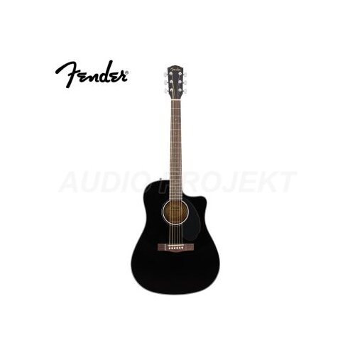 Fender EL. Akustična gitara CD-60SCE Dreadnought, Black Cijene