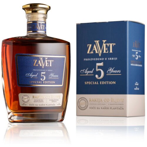 Zavet Rakija Šljiva 5 Lux 45% vol, 700ml Cene