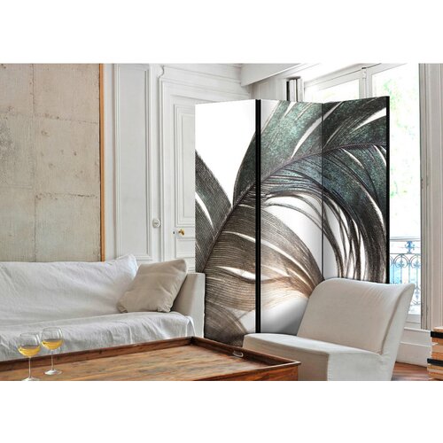Artgeist Paravan Beautiful Feather, Enostranski, 3-Delni Slike