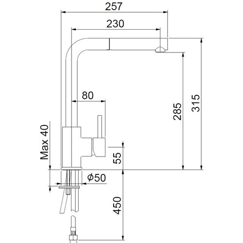 Sink Solution anna- izvlečna Slike