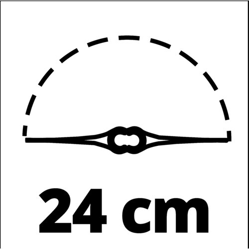 Einhell gc-ct 18/24 li p (1x1,5Ah) akumulatorski trimer za travu 3411102 Slike