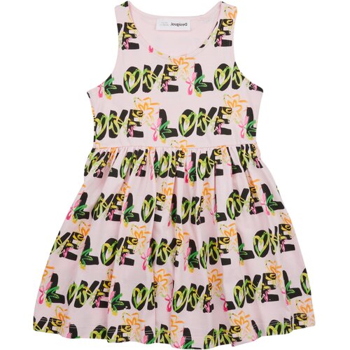 Desigual Kratke obleke VEST_TESS Rožnata Slike