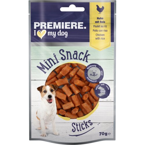 Premiere poslastica za pse Mini Snack Sandwich piletina i riža 70 g Cijene