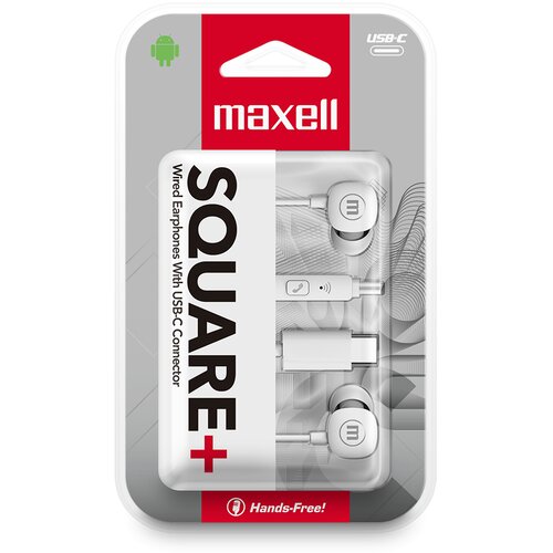 Maxell, savio slušalke z mikrofonom usb-c maxell 120cm bele Cene
