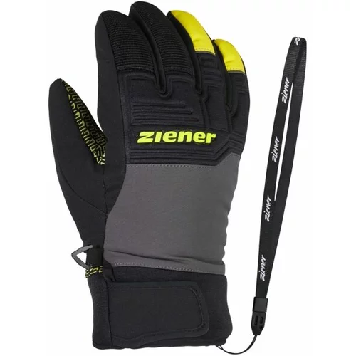 Ziener LANUS AS PR JR Dječje skijaške rukavice, crna, veličina