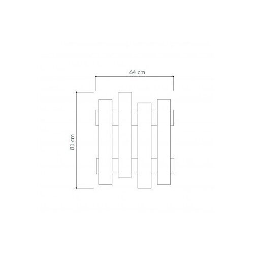Hanah home Chiviluk Wave Oak, krem Slike