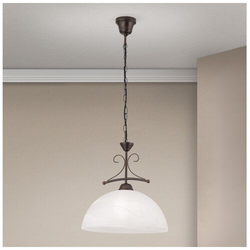 Orion luster na lancu rula 1xE27/40W/230V prečnik 35 cm bela/bronza Cene