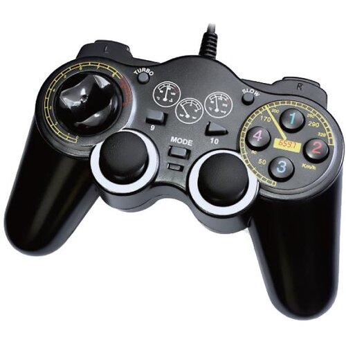 Connect Xl Gamepad za PC sa vibracijom, 14 tipki/tastera, Double Shock &amp;ndash; CXL-GP300 Slike