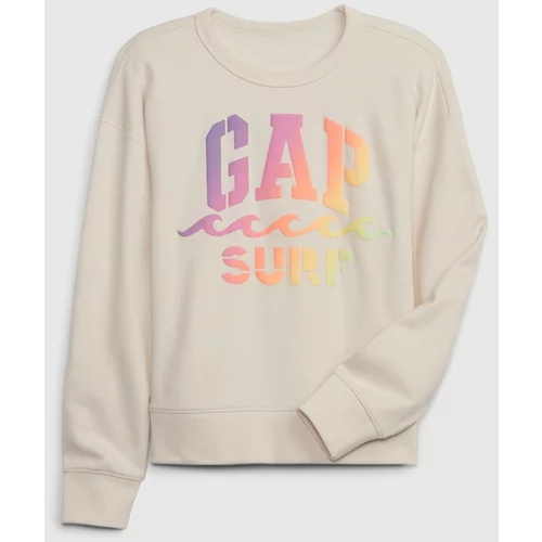 GAP Sweater majica bež / ljubičasta / narančasta / roza
