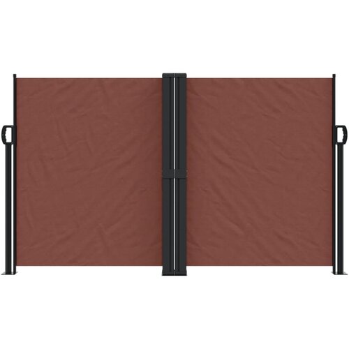  Uvlačiva bočna tenda 140 x 1000 cm smeđa Slike