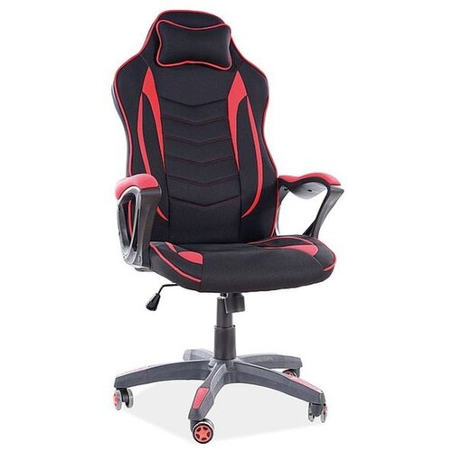  Gaming stolica ZENVO - tkanina - crna/crvena Cene