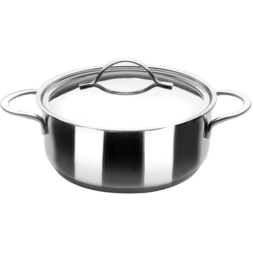 Ibili Noah Premium niski inox lonac s poklopcem Cijene