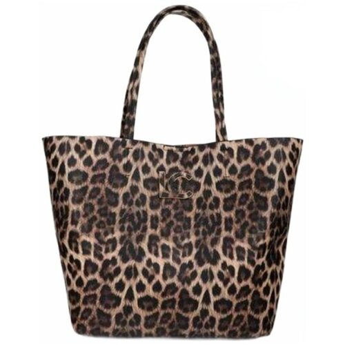Lola Casademunt Torbe Basic Animal Print Shopper Večbarvna Slike